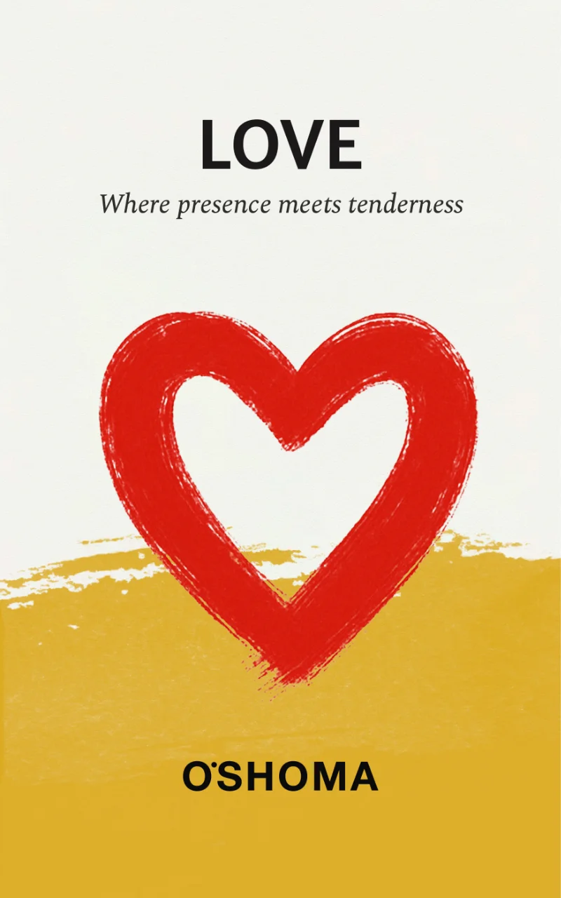 LOVE by OSHOMA book cover, published by ENVISSION Publishing